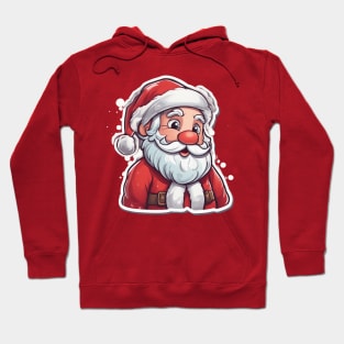 Christmas 2024 Santa Claus Design Hoodie